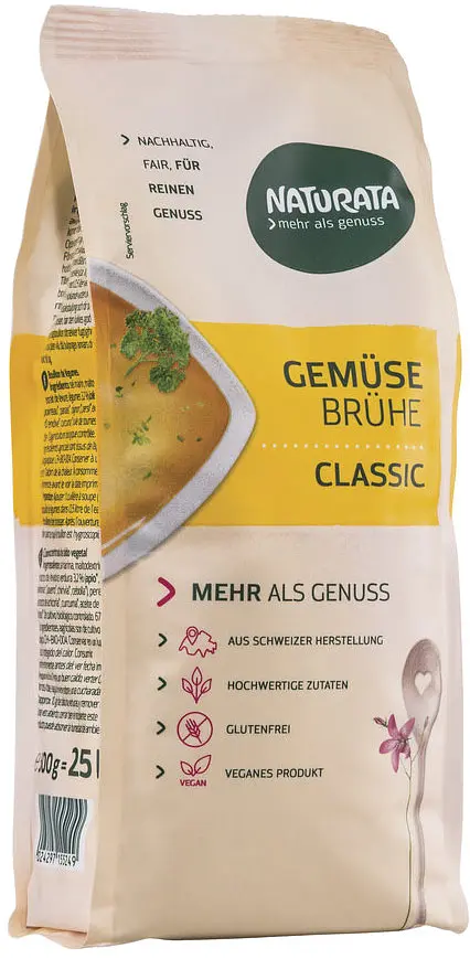 Bouillon Gemüsebrühe Classic Glutenfrei Nachfüllbeutel