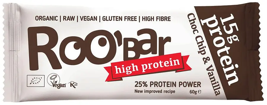 Rohkostriegel Schokochip Protein-Riegel Bio