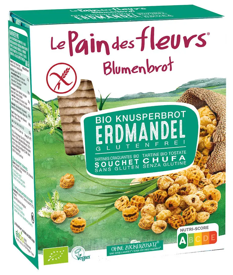 Le pain des fleurs Blumenbrot Erdmandel Bio