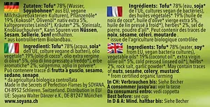 Vegane Alternative zu griechischem Käse mit Kräutern Bio, 200 g