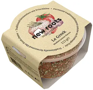 New Roots Le Greek Vegane Alternative zu Frischkäse Bio, 115 g