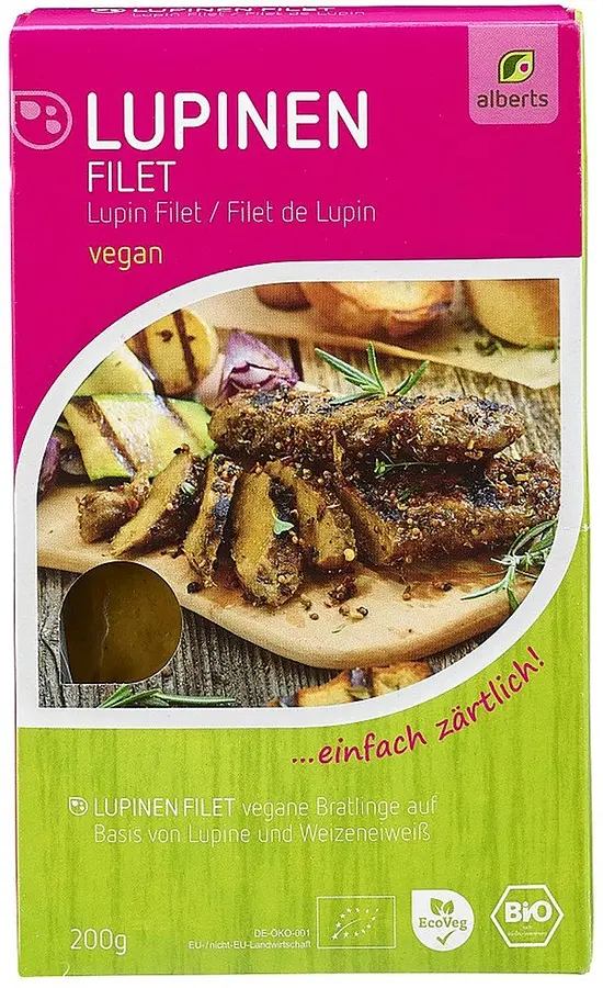 Lupinen Filets Bio