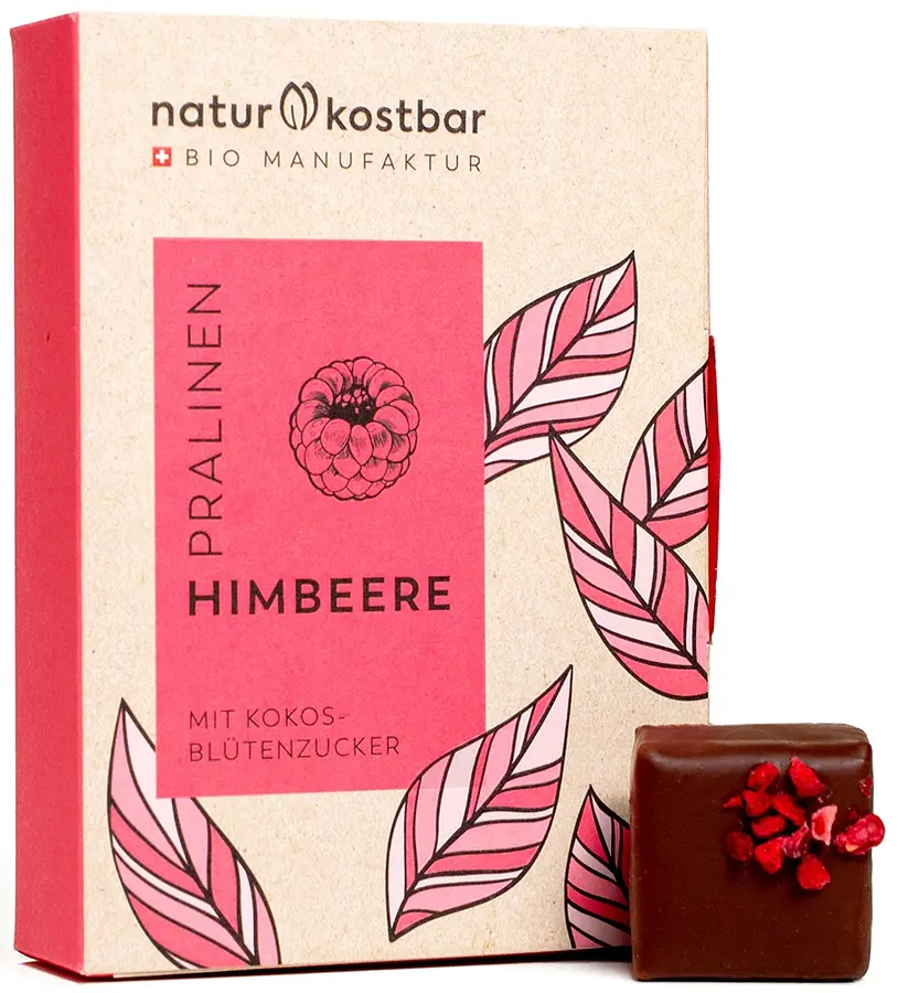 Pralinen Himbeer 6er Box Bio