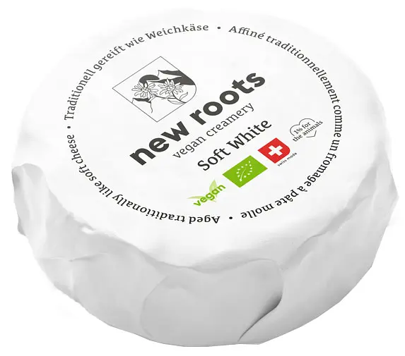 New Roots Soft White Vegane Alternative zu Camembert Bio