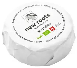 New Roots Soft White Vegane Alternative zu Camembert Bio, 120 g