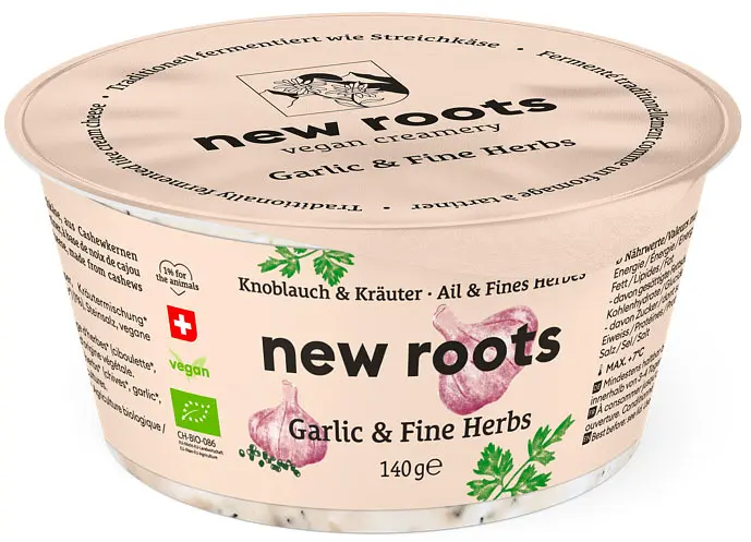 New Roots Knoblauch & Kräuter Extra Creamy Bio