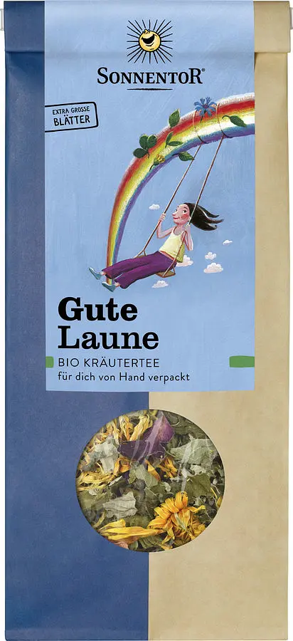 Tee Kräutertee Gute Laune lose Bio