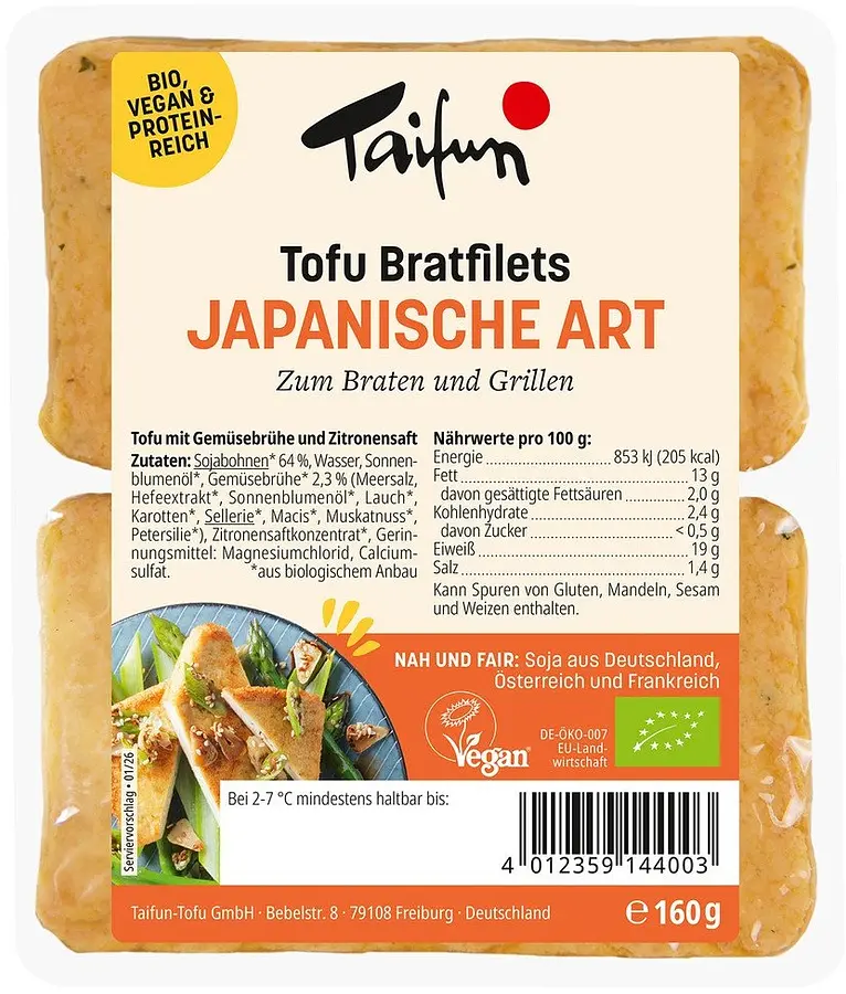Bratfilets Japanisch Bio