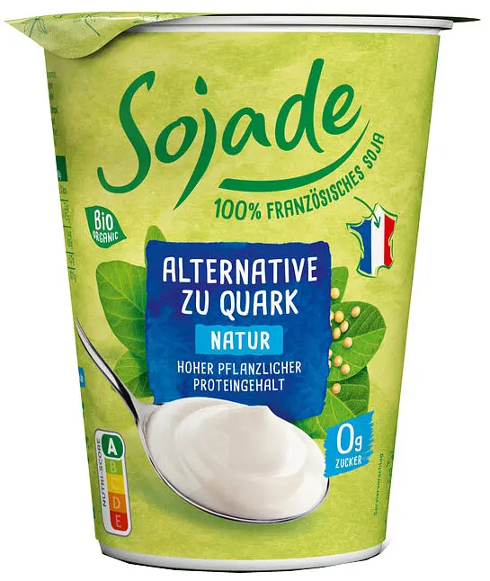 Vegane Alternative zu Quark Soja Natur Ungesüsst Bio