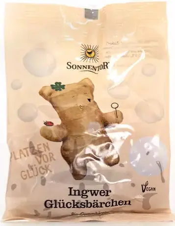 Fruchtgummi Ingwer Glücksbärchen Bio