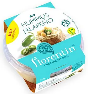Hummus Jalapeno Bio, 170 g