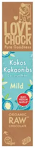 Riegel Lovechock Creamy Kokos-Kakaonibs RAW Bio, 40 g