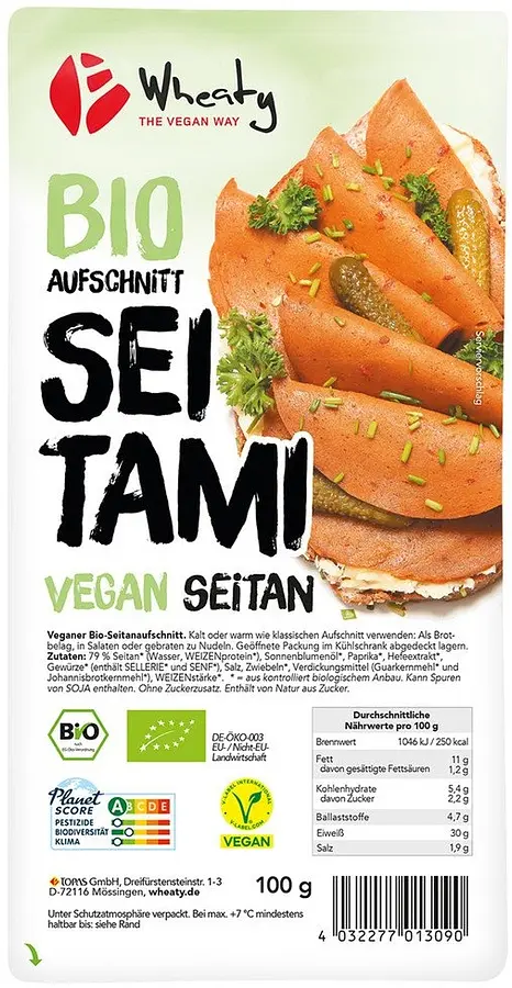 Aufschnitt Vegan Salami Art Bio
