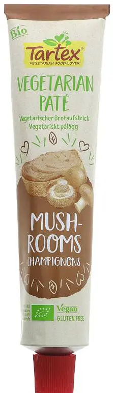 Aufstrich Champignons Tartex Tube Bio
