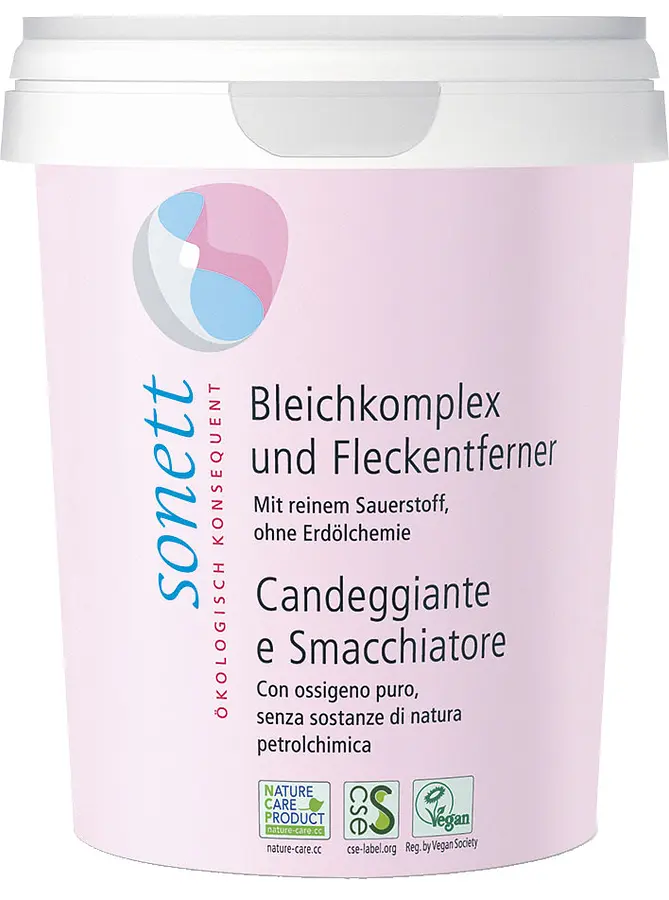 Bleichkomplex und Fleckentferner