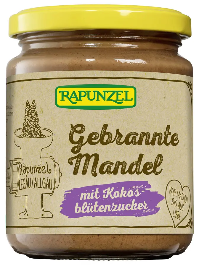 Gebrannte Mandel Creme Brotaufstrich Bio
