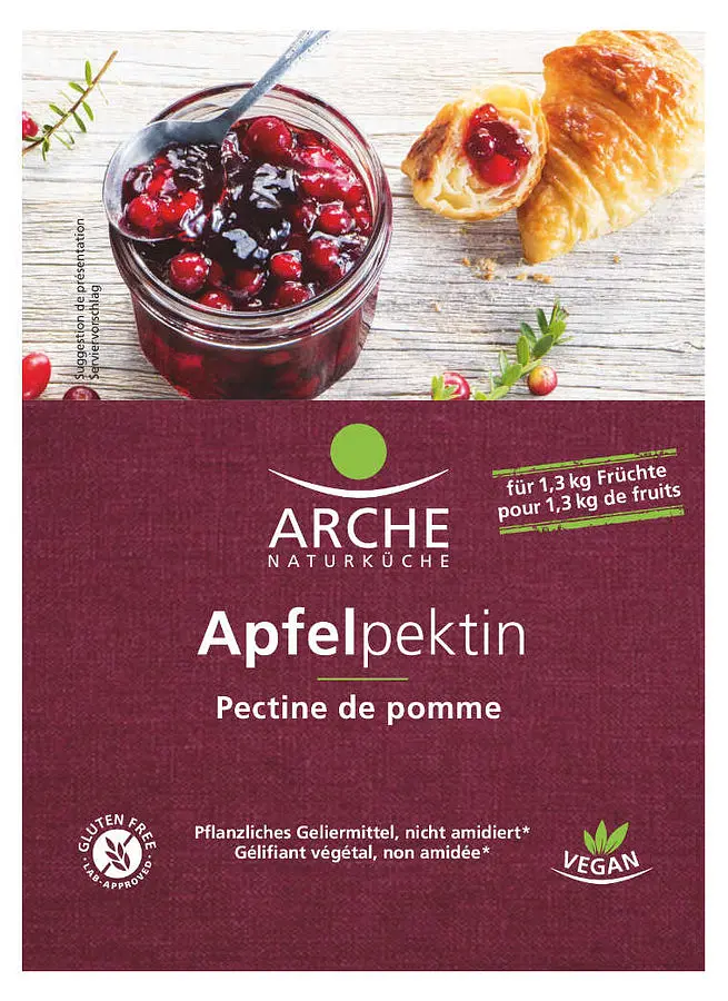 Geliermittel Apfelpektin Glutenfrei Bio
