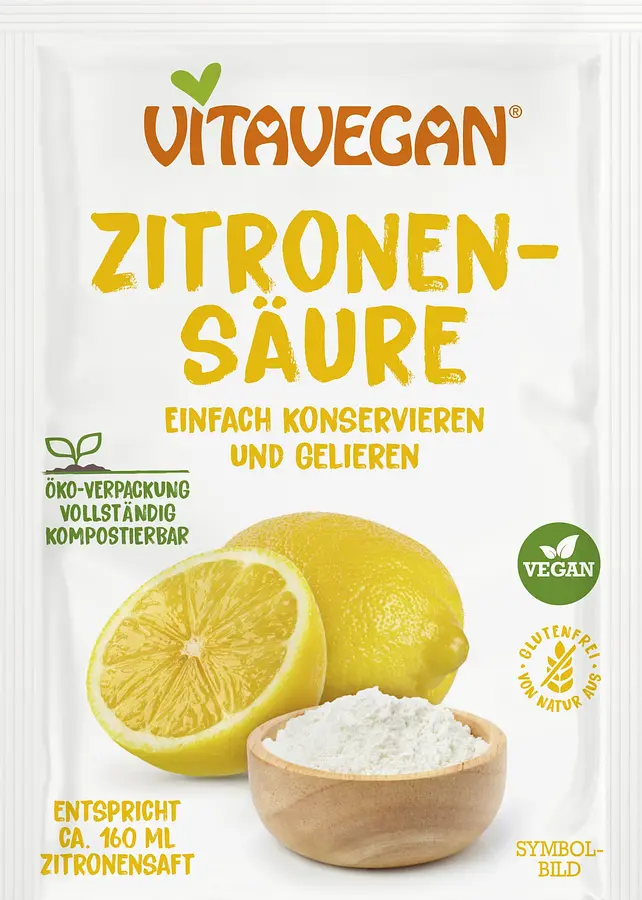 Zitronensäure konservieren & gelieren konv.