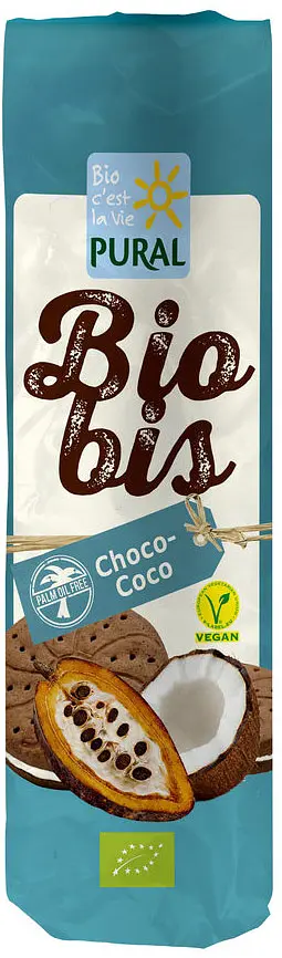 Biscuit Bio Bis Choco-Coco Palmölfrei Bio