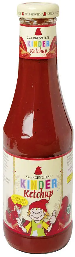 Ketchup Kinder Tomaten mit Apfelsüsse Bio
