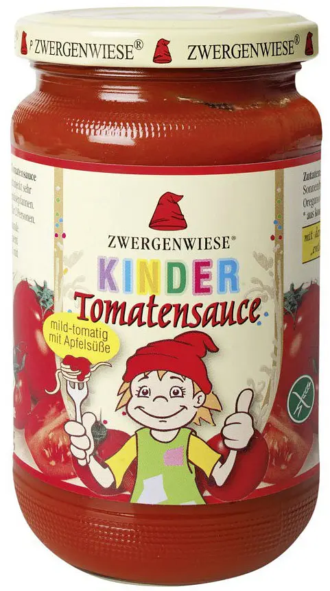 Tomatensauce Kinder mit Apfelsüsse Bio