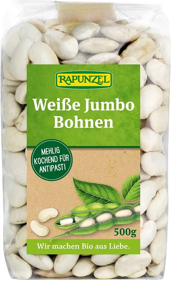 Bohnen Weisse Jumbo Bio