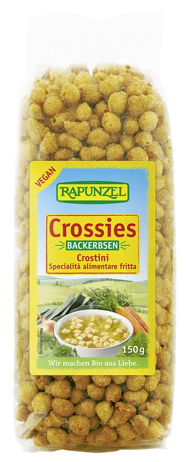Backerbsen Crossies Bio