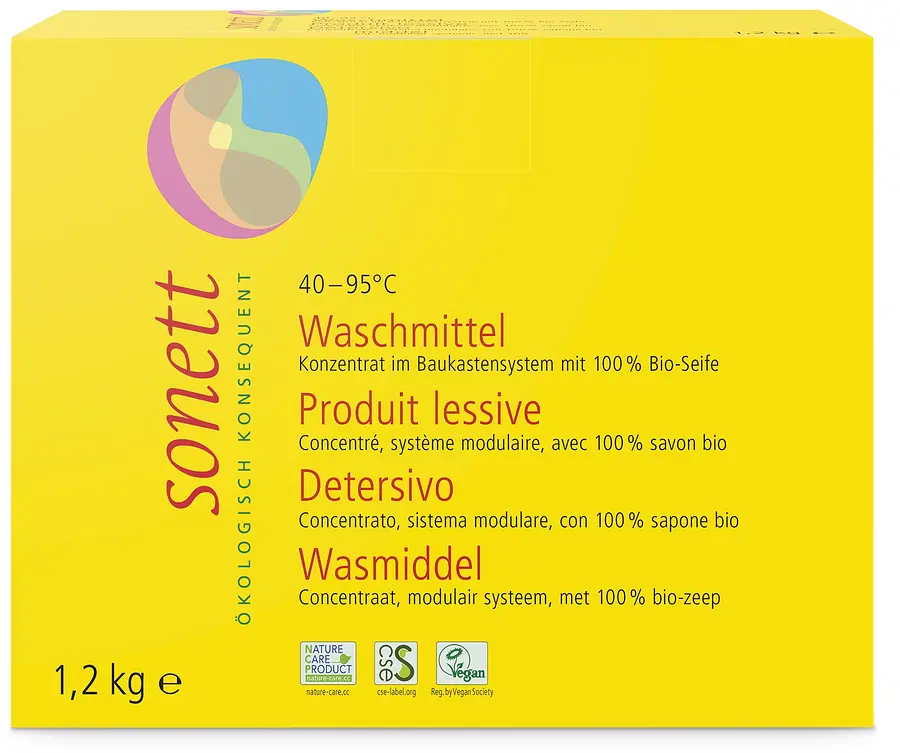 Waschmittel Pulver Konzentrat 40°- 95°