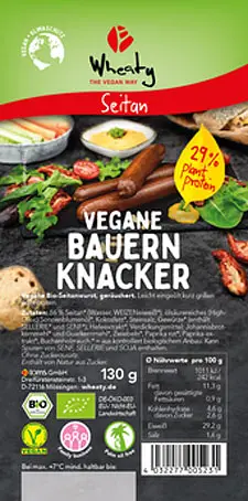 Vegane Bauern-Knacker Bio