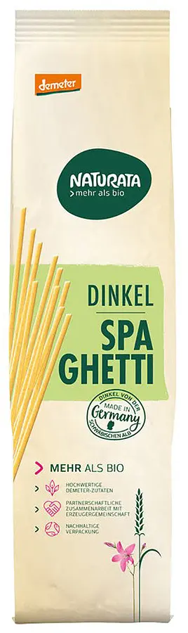 Spaghetti Dinkel hell Bio