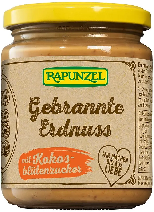 Gebrannte Erdnuss Creme Bio