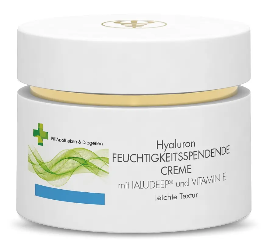 Pill Kosmetik - Feuchtigkeitsspendende Creme mit Vitamin E und Hyaluronsäure
