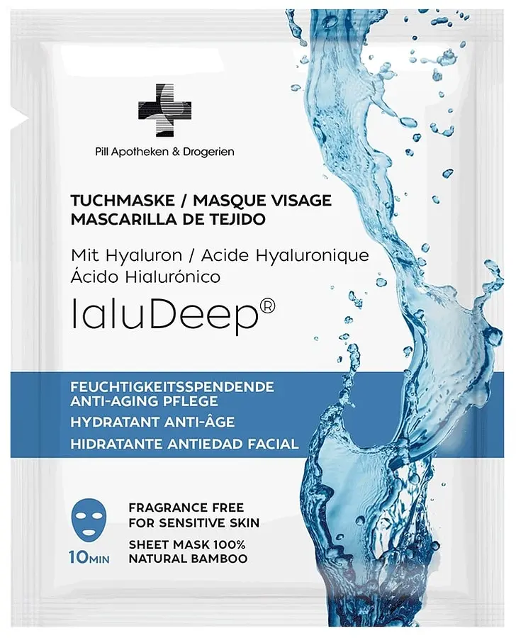 Pill Kosmetik -  Feuchtigkeitsspendende Anti-Aging Tuchmaske
