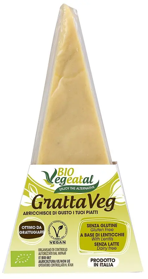 GrattaVeg Vegane Alternative zu Hartkäse Bio