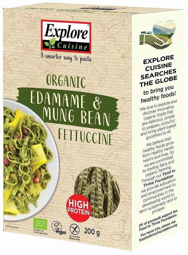 Explore Cuisine Edamame & Mung Bean Fettuccine Bio