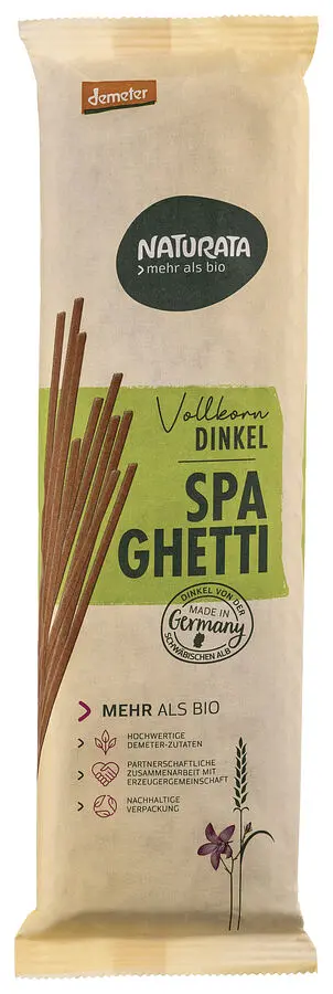 Spaghetti Dinkel Vollkorn Bio