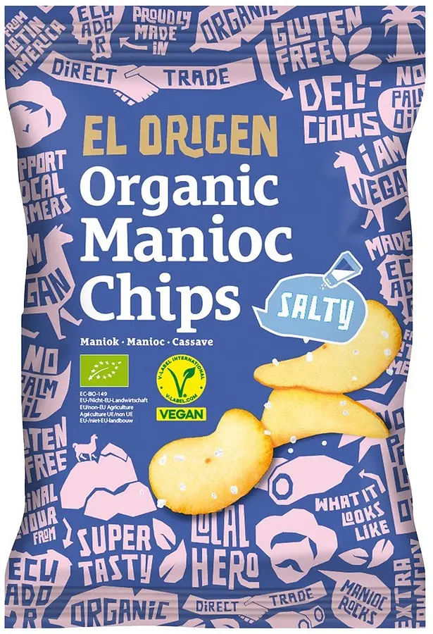 Maniok Chips Salty Bio