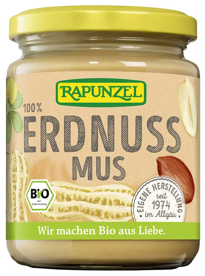 Erdnussmus fein Bio