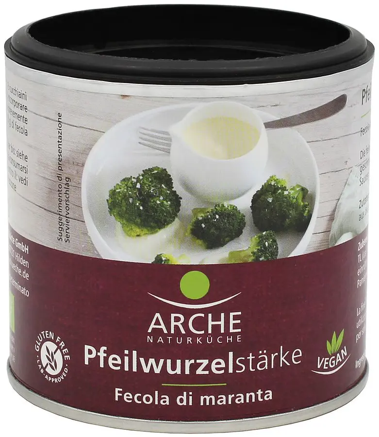 Pfeilwurzelstärke glutenfrei Bio