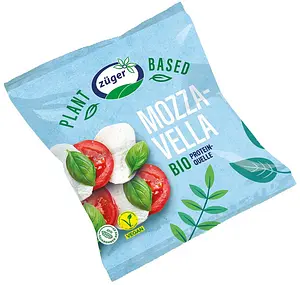 MozzaVella Vegane Alternative zu Mozzarella Bio, 125 g
