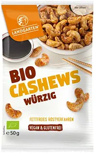 Cashews würzig Bio, 50 g