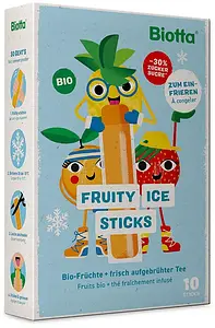 Eislollies Fruity Ice Sticks Bio, 400 ml