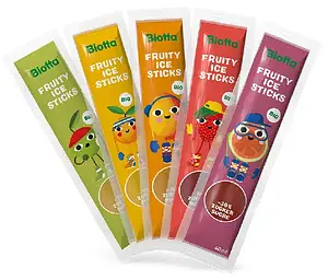 Eislollies Fruity Ice Sticks Bio, 400 ml