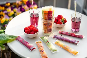 Eislollies Fruity Ice Sticks Bio, 400 ml