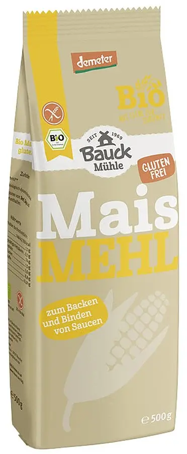 Mehl Maismehl glutenfrei Demeter