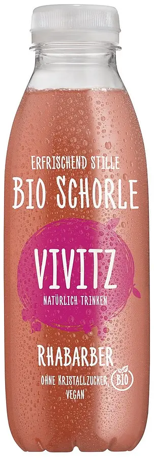 Schorle Rhabarber Bio