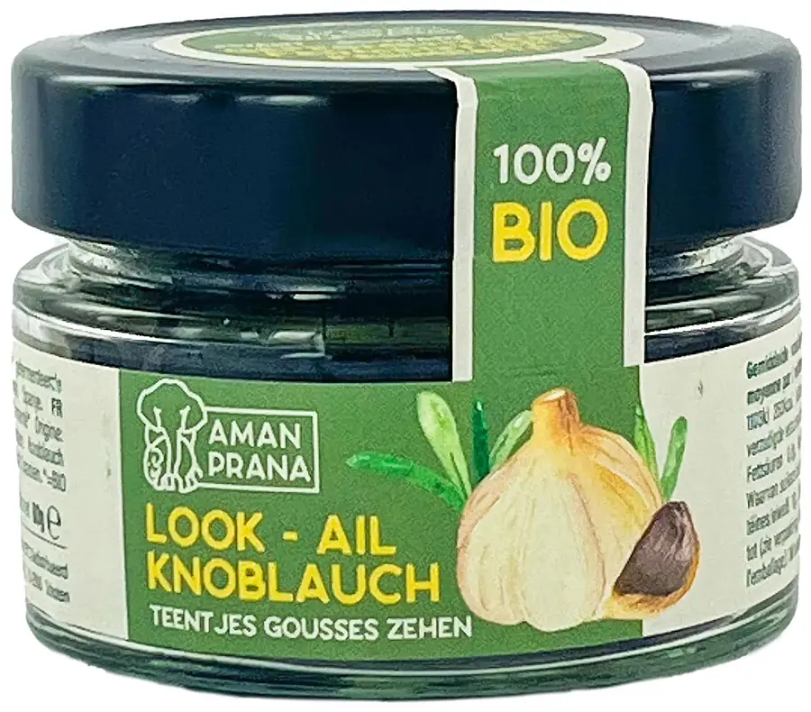 Schwarze Knoblauchzehen Bio