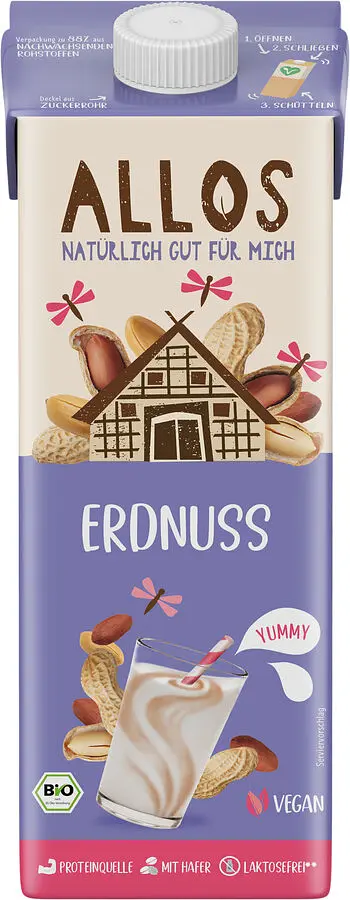 Erdnuss Drink Bio