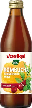 Voelkel Kombucha Sauerkirsche Minze Bio