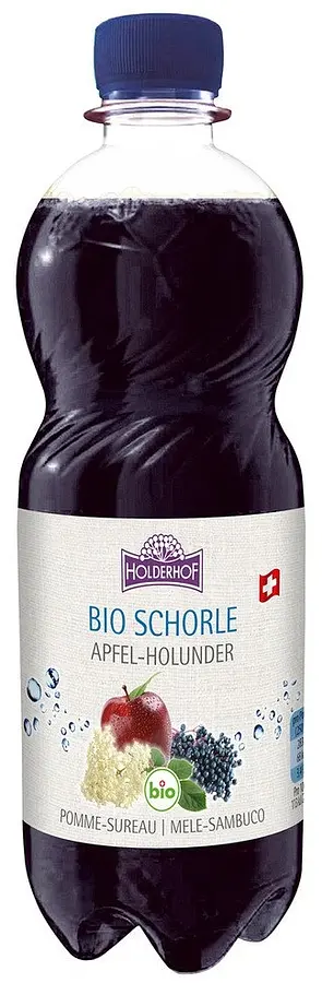 Apfel-Holunderschorle Bio
